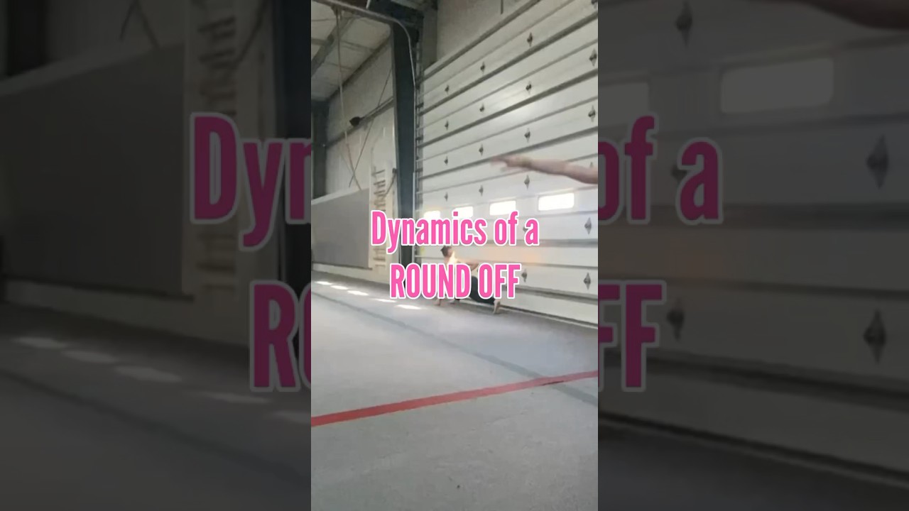 Динамика гимнастического раунда #гимнастическиенавыки #гимнастка #раундофф