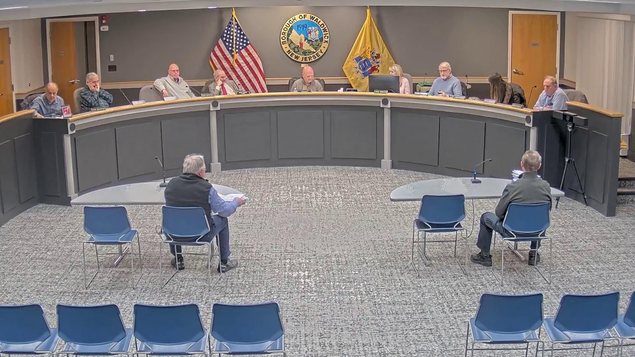 01-21-2026  Waldwick Zoning Board of Adjustment Meeting