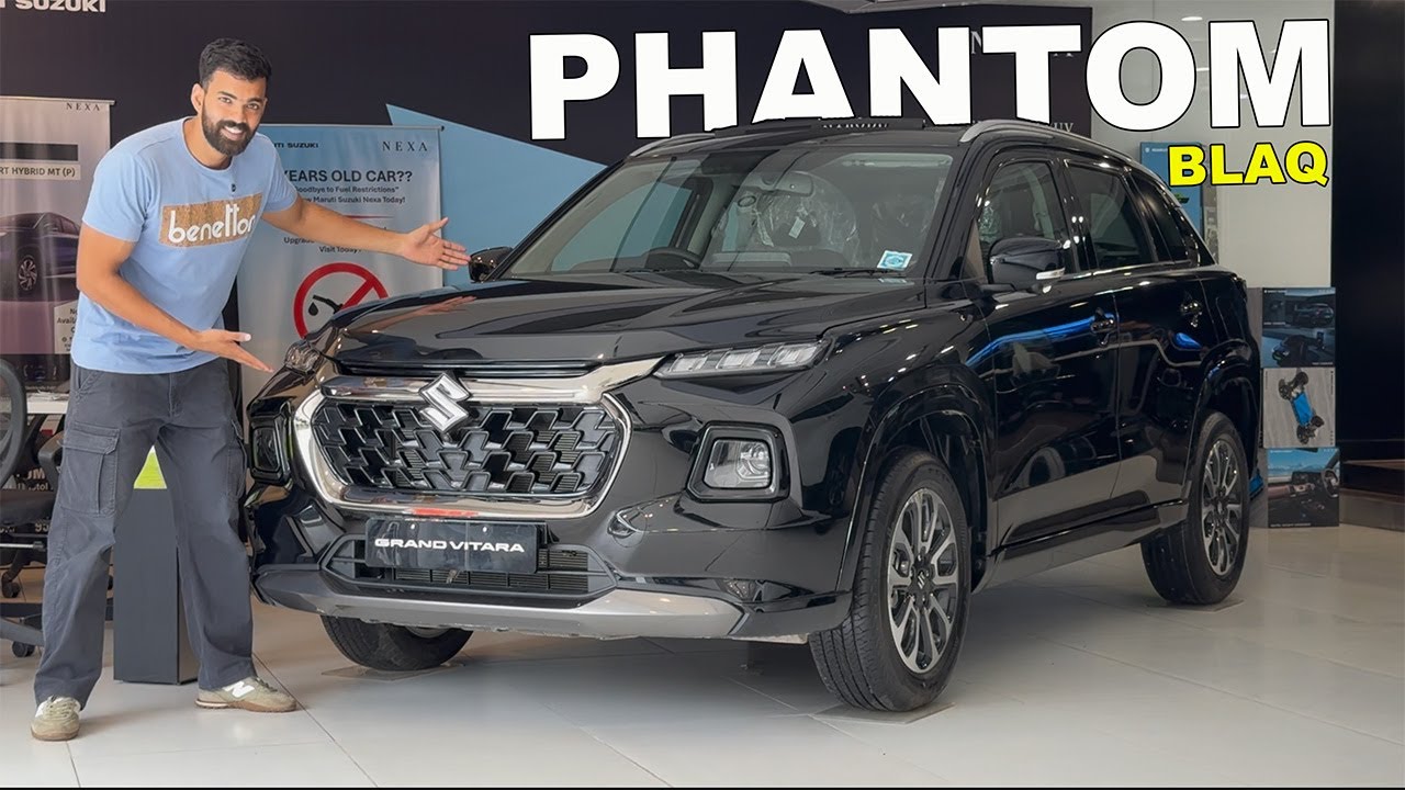 *90K Extra For Matt Wrap* New Nexa Grand Vitara Phantom Blaq | Worth to Do This Wrap ?