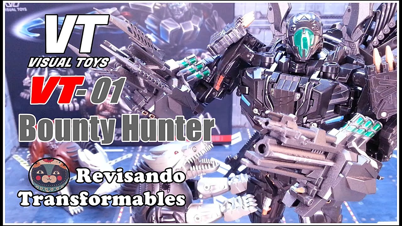 Visual Toys VT-01 Bounty Hunter KO Transformers UT R-01 Peru Kill AOE Lockdown
