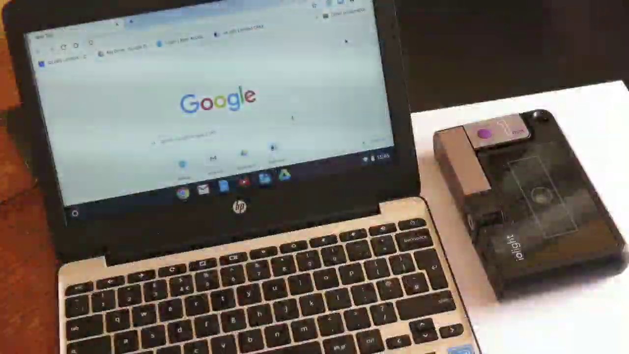 Connecting your ioLight microscope to a laptop
