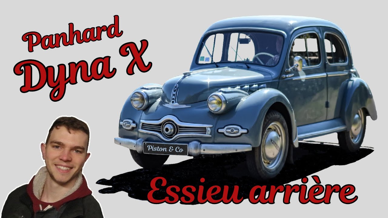 Panhard Dyna X 86 1950 -- Épisode 1 -- Essieu Arrière