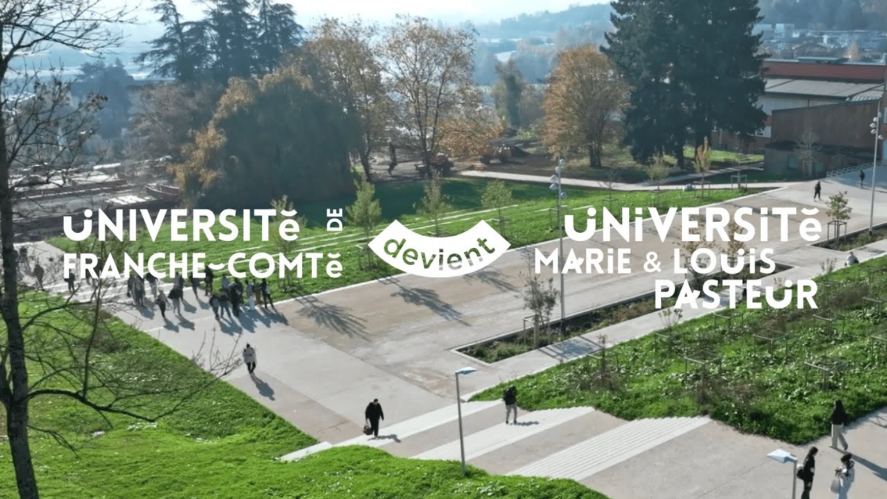 L'université de Franche-Comté devient l'Université Marie et Louis Pasteur