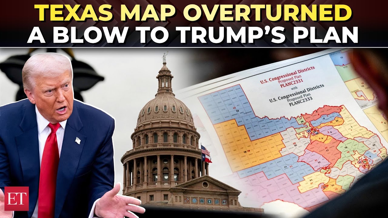 Trump’s redistricting revolution stopped Cold: Judges block Trump's Texas map in landmark ruling