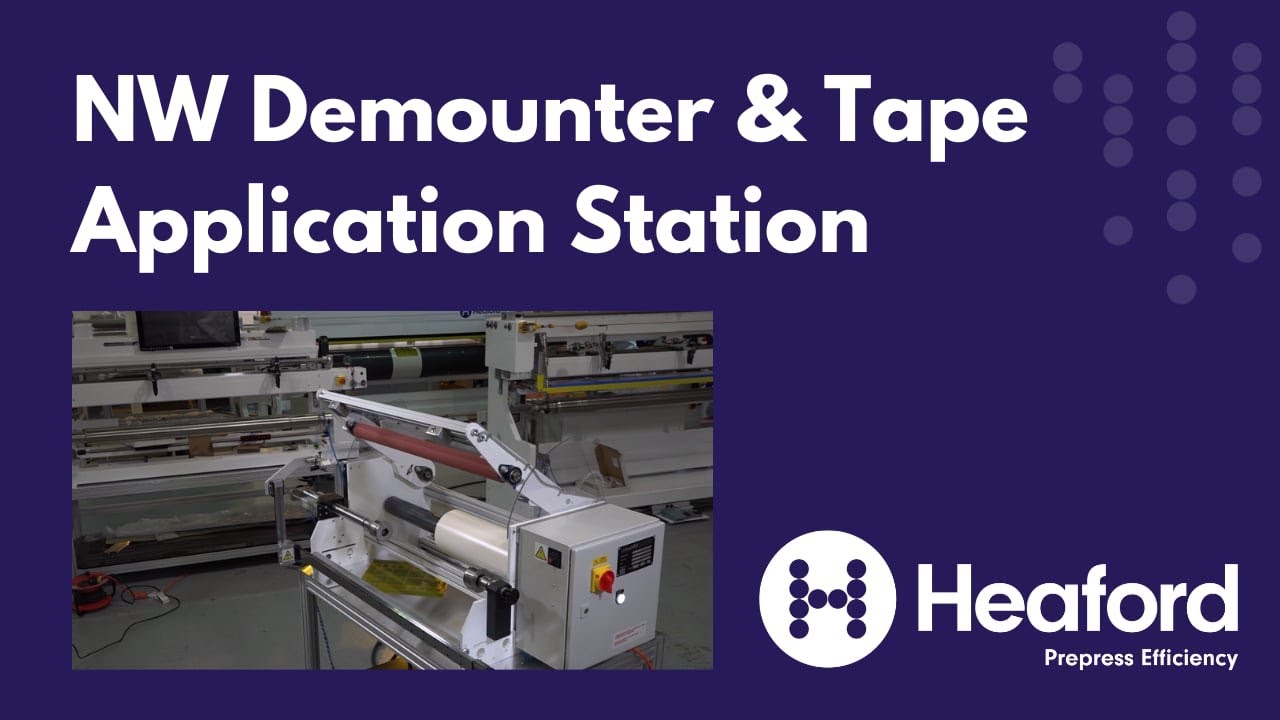 NW Demounter & Tape Application Station