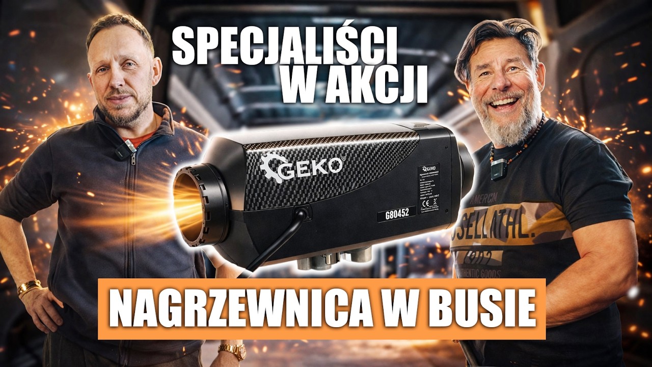 Patenty fachowc&oacute;w. Montaż nagrzewnicy w vanie. DUOKAMP w akcji razem z VanCraftowy.