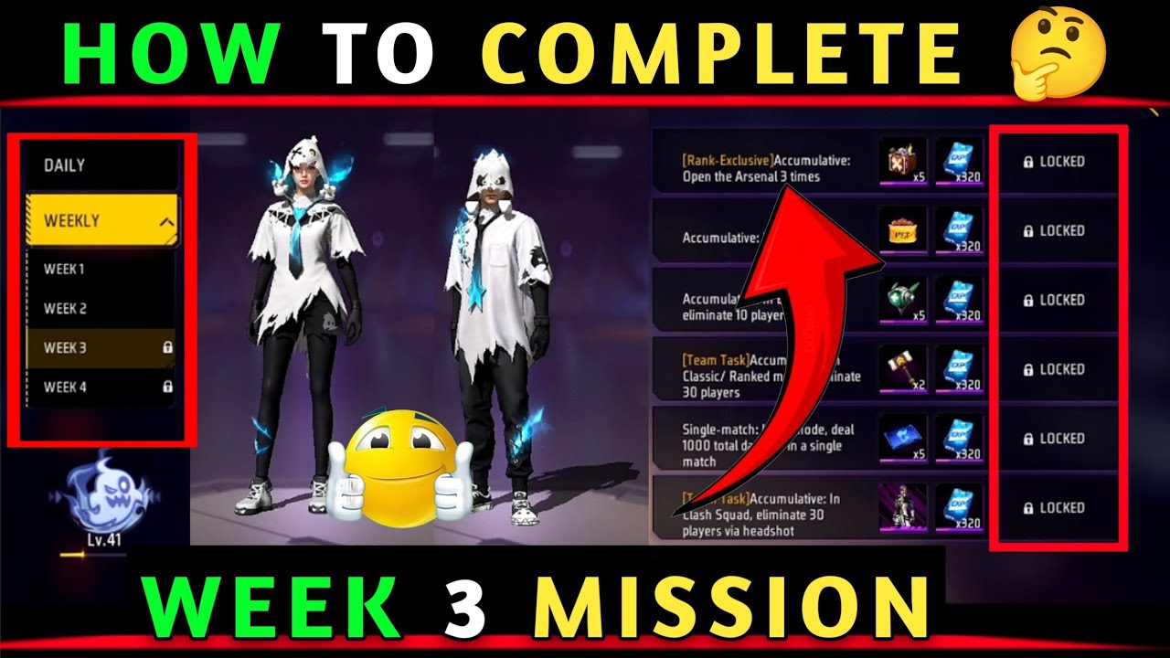WEEK 3 MISSION KAISE PURA KAREN | HOW TO COMPLETE NEW BOOYAH PASS MISSION | S 35 BOOYAH PASS MISSION