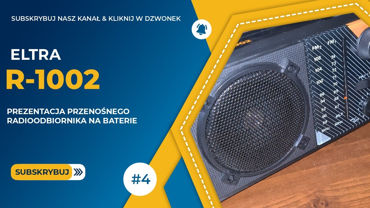 Eltra R-1002 - Szybka prezentacja ciekawego radioodbiornika [F/4]