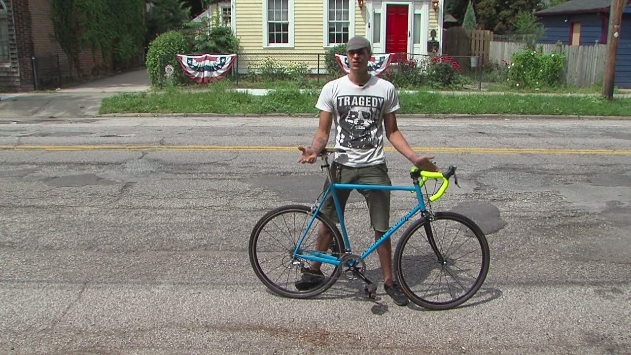 Ohio City cyclist struck by car then robbed at gunpoint