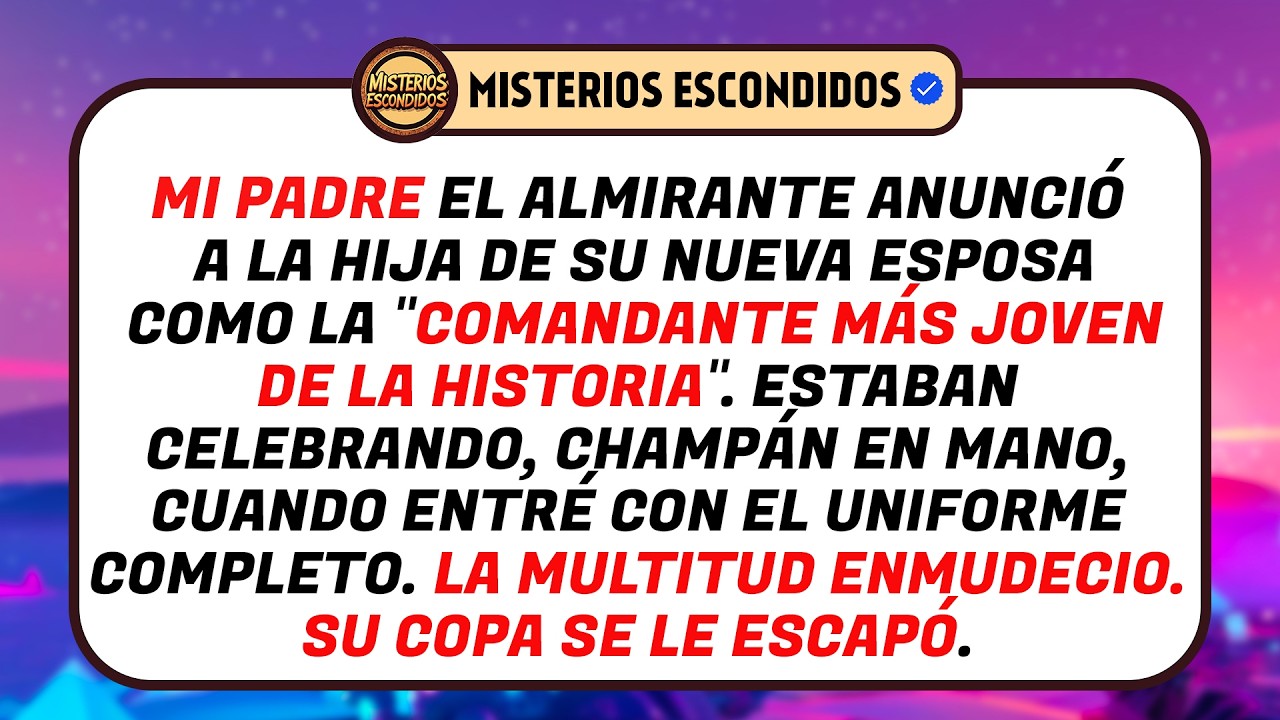 Mi Padre, El Almirante, Nombró A Su Hijastra Comandante — Hasta Que Yo Entro Con La Insignia Real