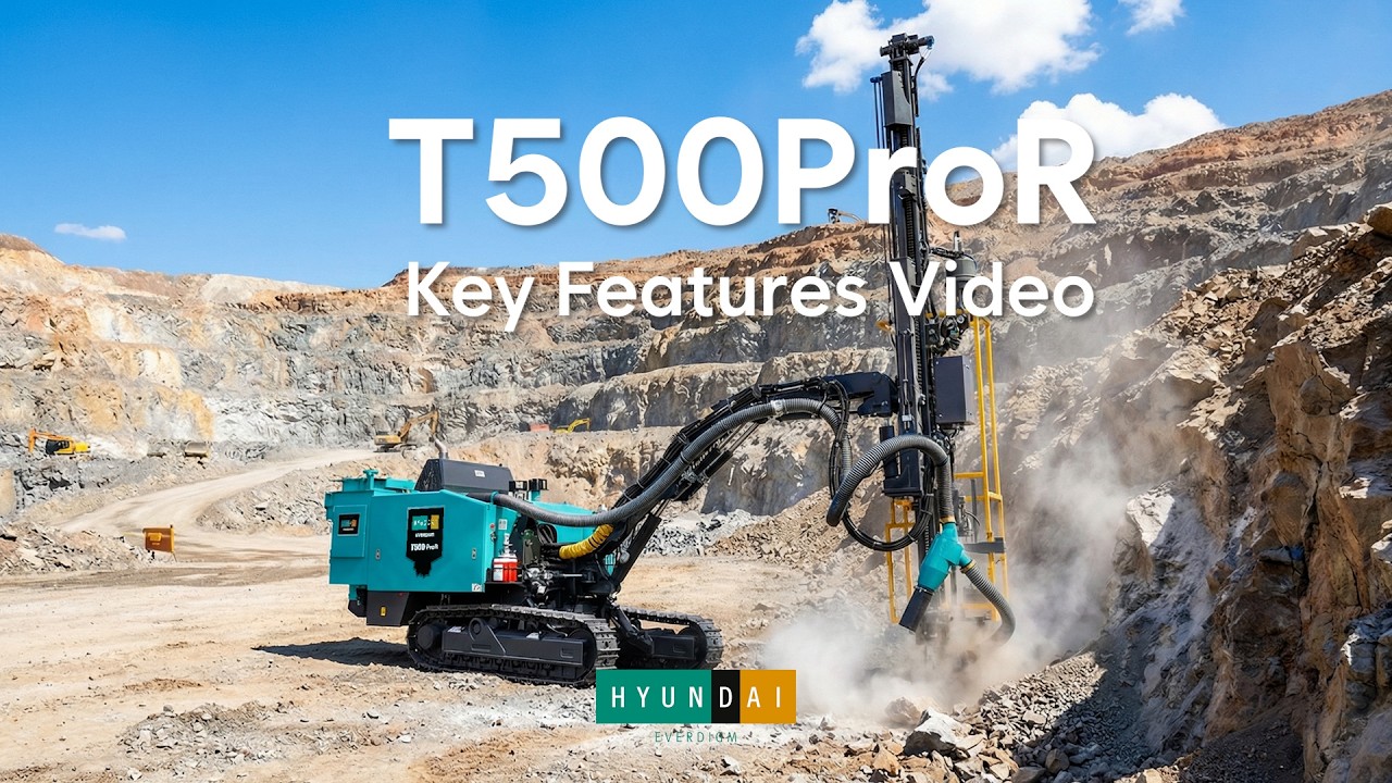 NEW DRILL RIG MODEL T500ProR Key features