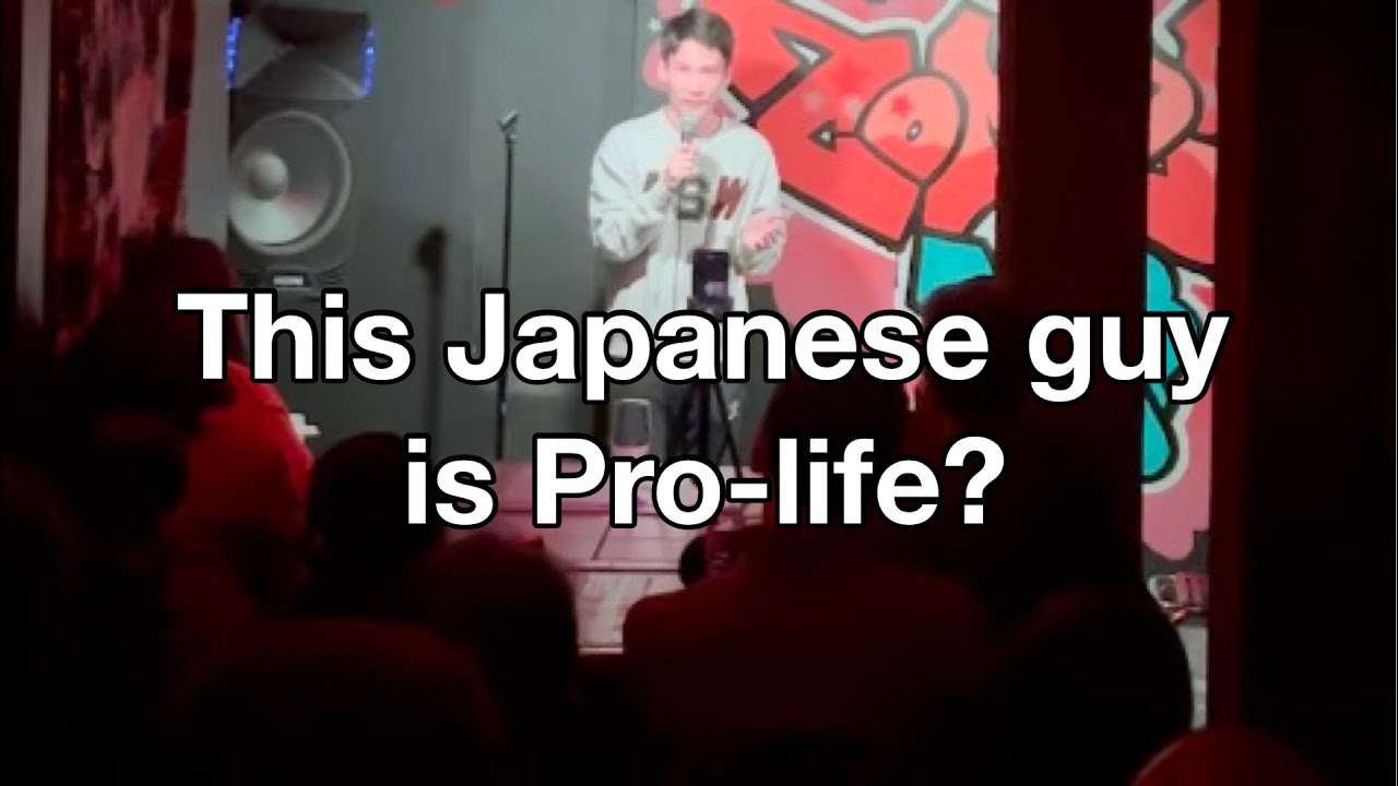 This Japanese guy is Pro-life? /Japanese Standup Comedian