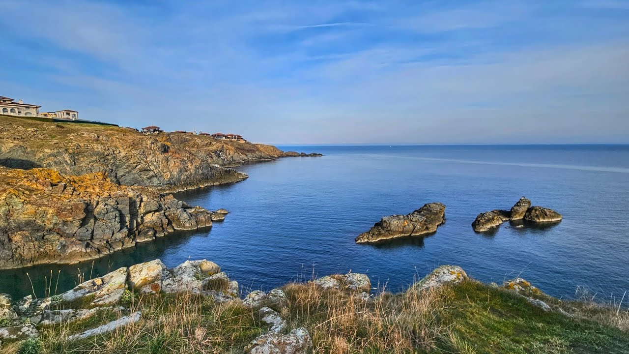 Around new Sozopol Burgas Bulgaria New Year Dec 2023 insta360 x3 filmed
