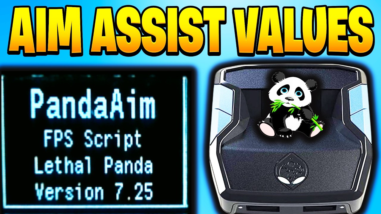 Cronus Zen Scripts BEST Aim Assist Values + In Game Settings (Pandaaim v7.25)