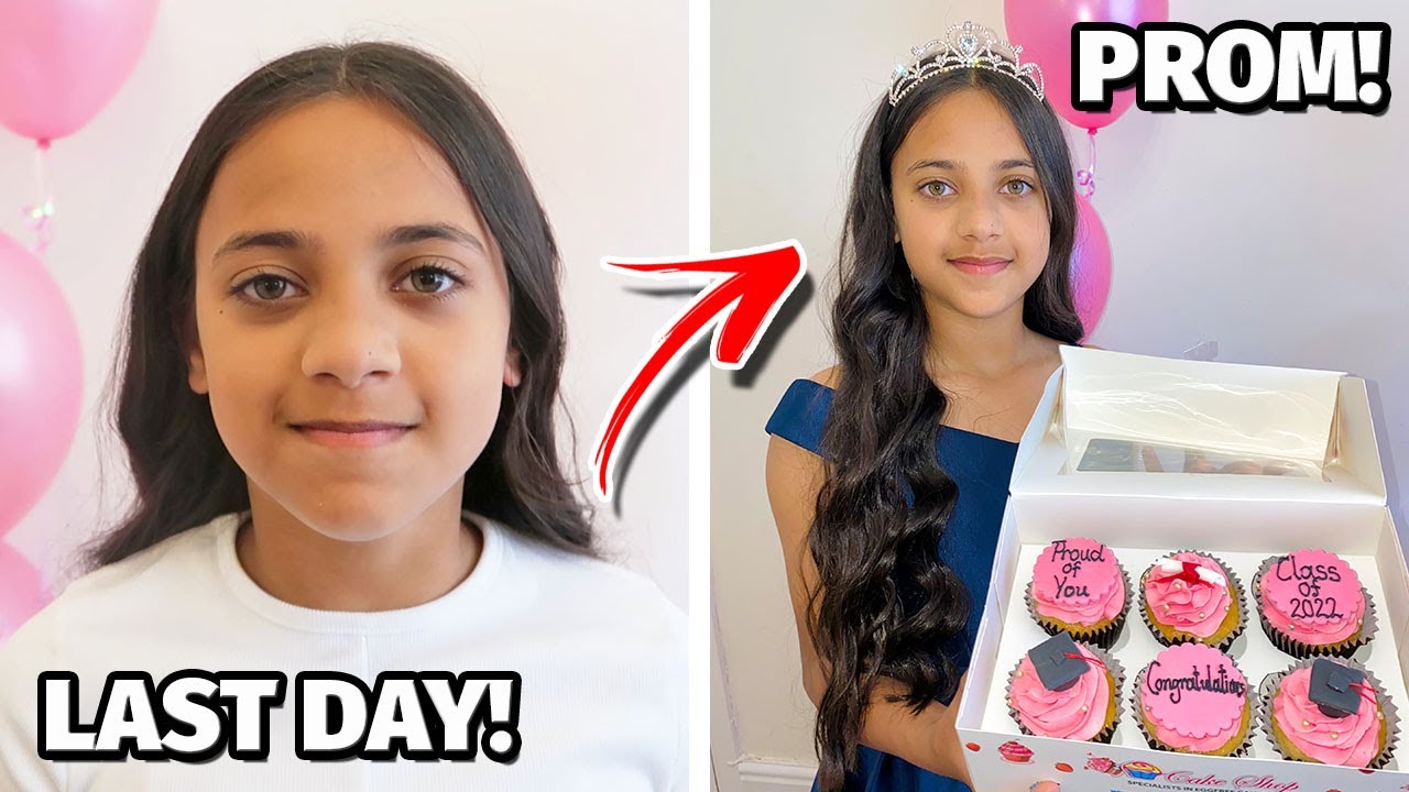 TIANNA'S LAST DAY OF SCHOOL! | GET READY FOR PROM!!