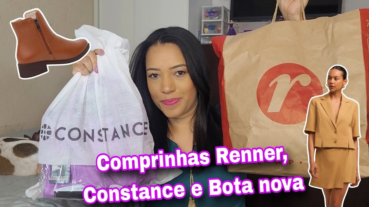 Comprinhas Renner, Constance e Tittal calçados