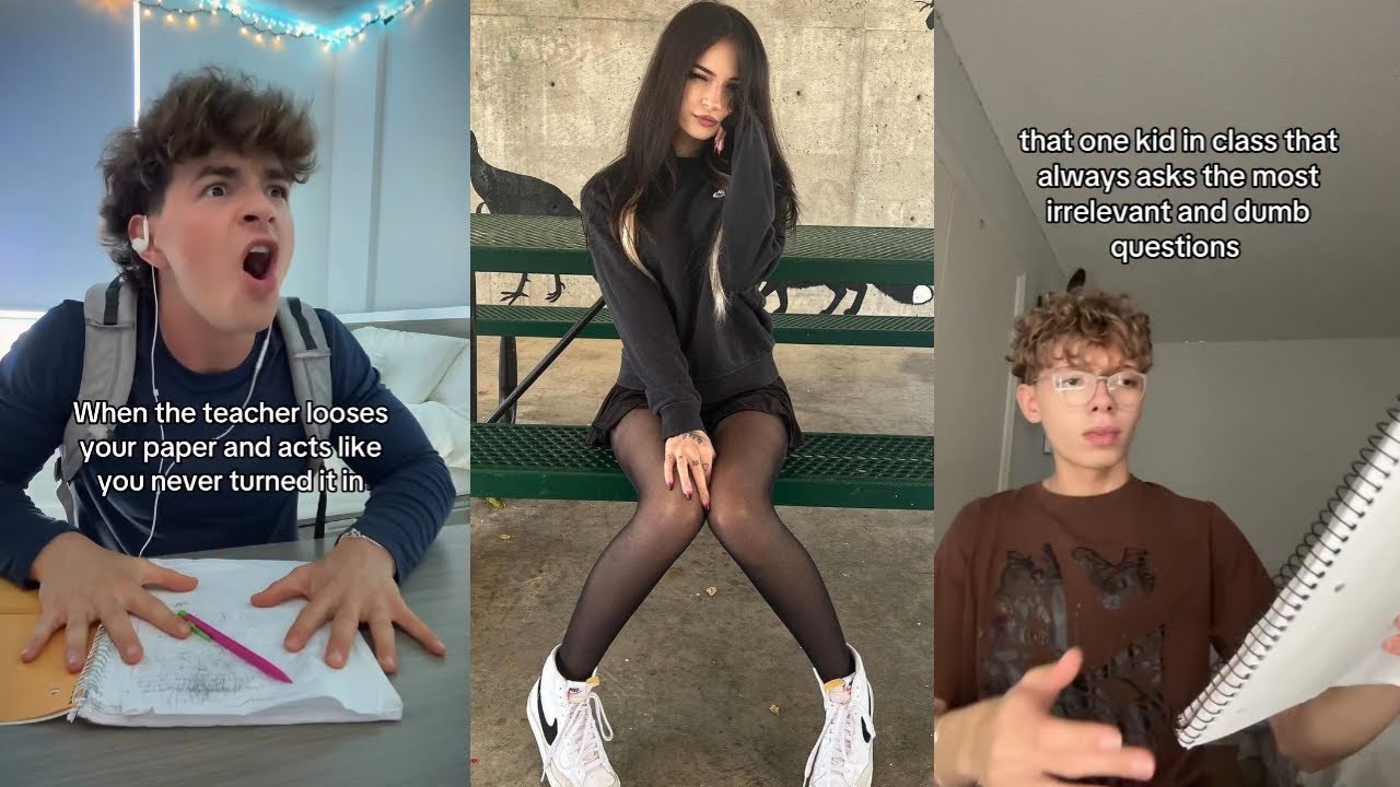 Relatable School Funny moments! TikTok Compilation #24