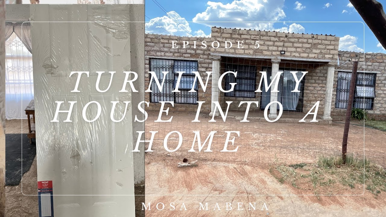 Turning my house into a home Eps 5 | last day of painting | New door | Retail therapy 