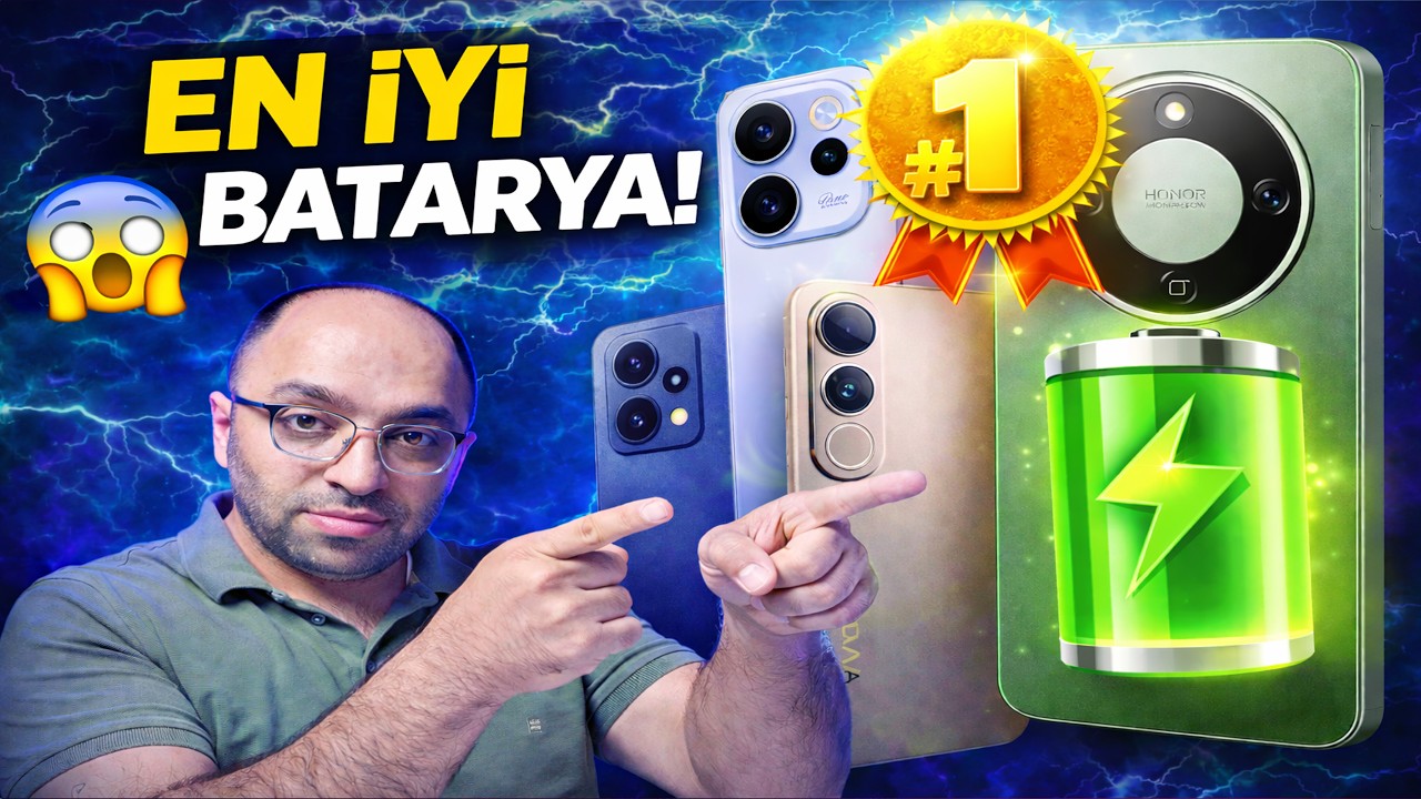 Bataryası En Güçlü 5 Telefon – 2 Gün Yetiyor mu?
