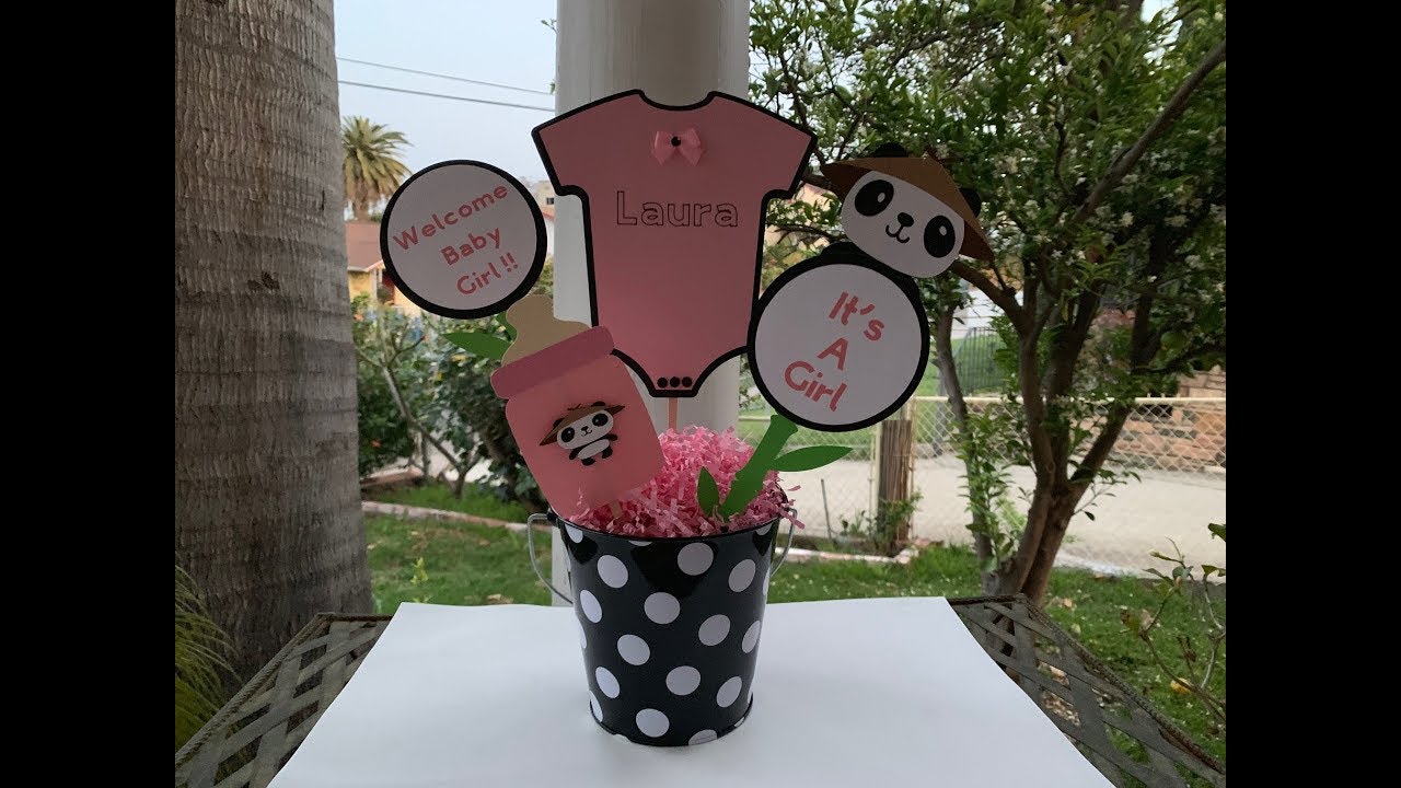 Panda Baby Shower Centerpiece
