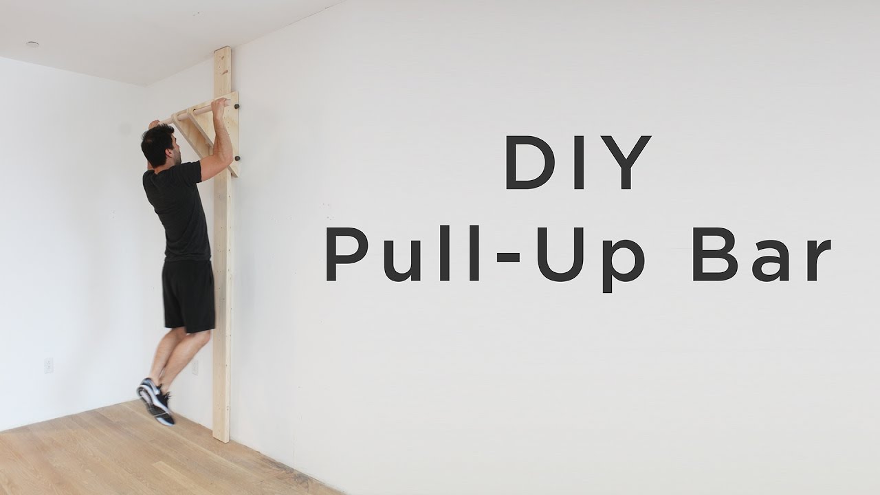 DIY Pull Up / Chin Up Bar | How to make a chin-up bar without a doorway
