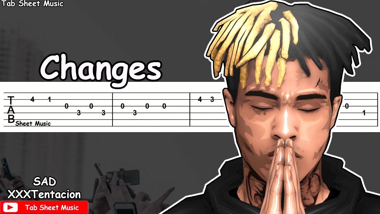 XXXTentacion - Changes Guitar Tutorial
