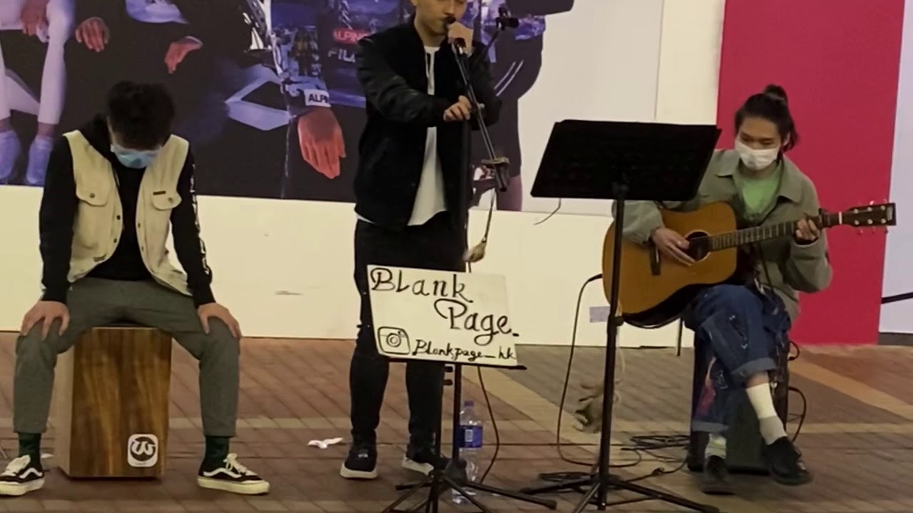 張天賦 TinfuMc - 陀飛輪 cover 23.02.2020 Mongkok busking