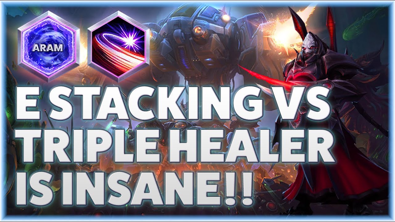 Alarak Counterstrike - E-STACKING ПРОТИВ ТРОЙНОГО ХИЛЕРА - ЭТО БЕЗУМИЕ!! - ARAM