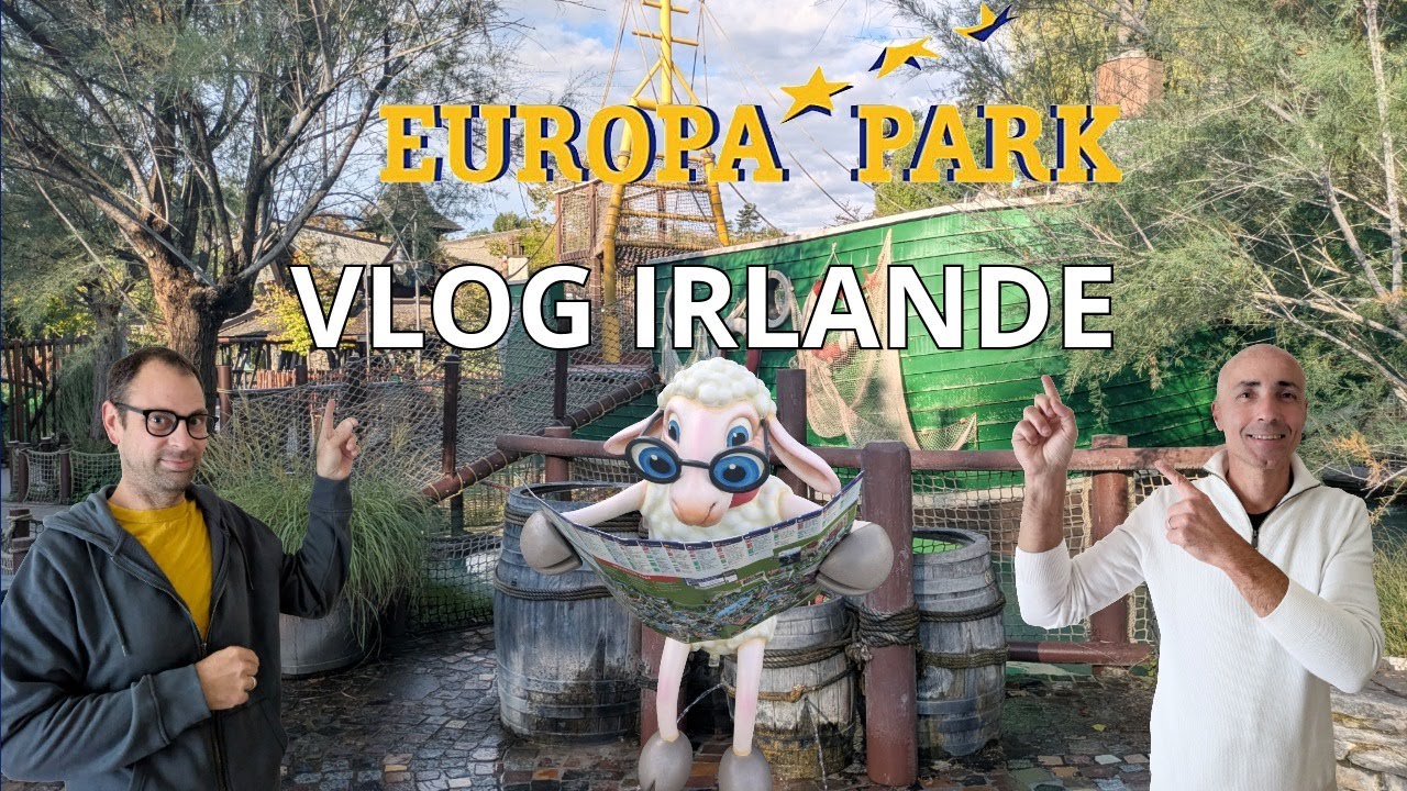 Visite, vlog, attraction et boutique au monde Irlande à EUROPA PARK