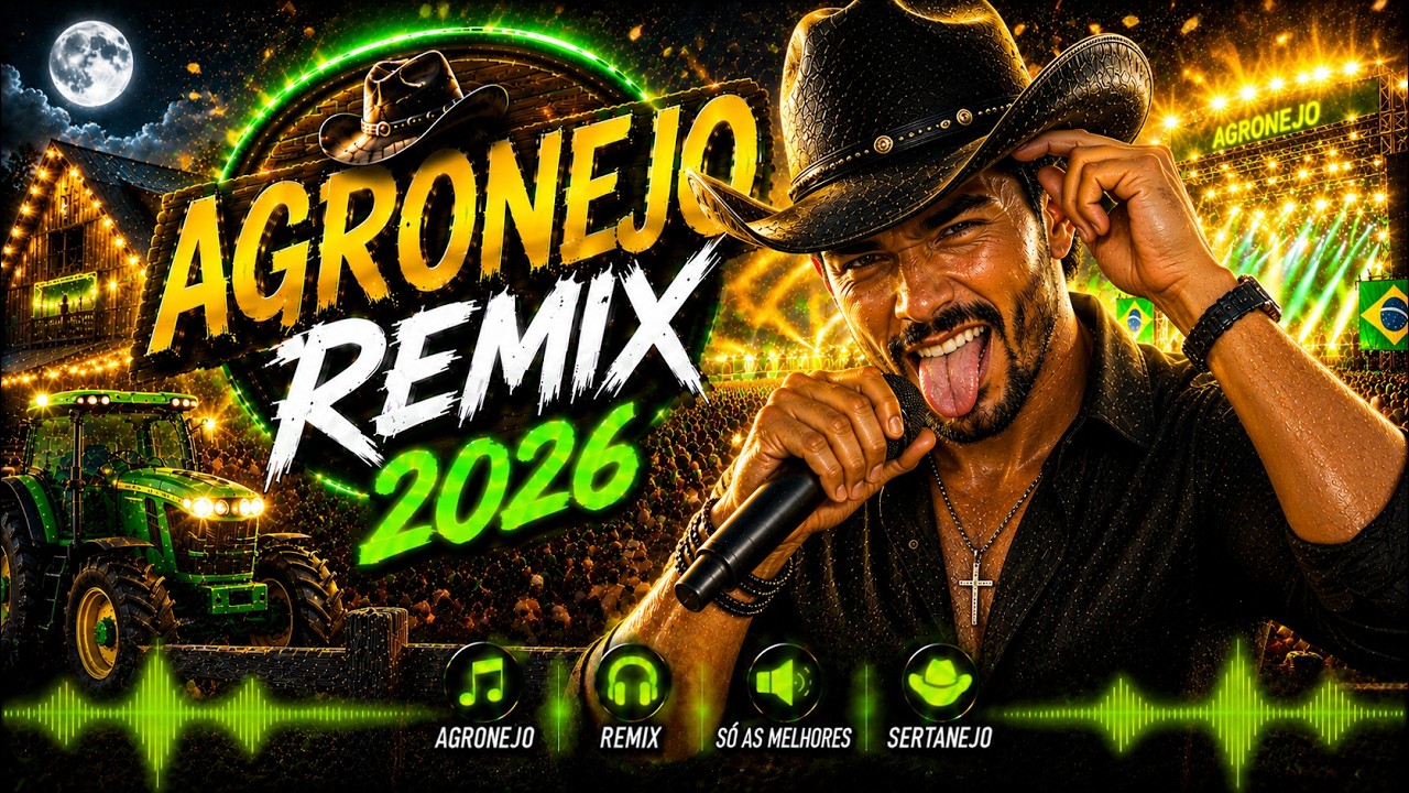 🔥 AGRONEJO REMIX 2026 🚜 Mega Hits do Momento | Pared&atilde;o Automotivo, Grave Forte e M&uacute;sicas Virais