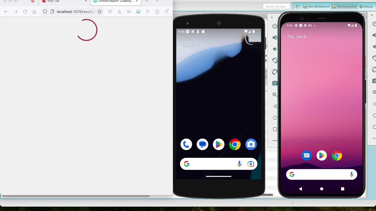 IBM DevOps Test UI mobile testing multiple devices testing