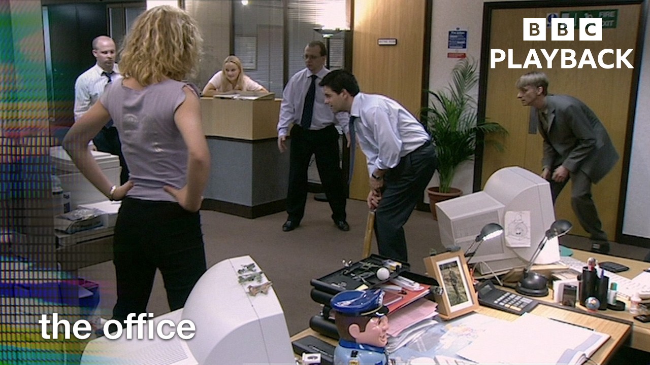 Acting Like A Petulant Kid | The Office | BBC Playback