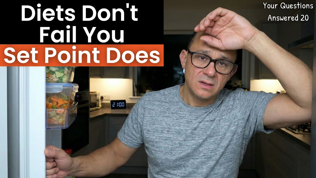 Why Calorie Restriction Fails — Your Brain's Weight Set Point (Bariatric Surgeon Explains)