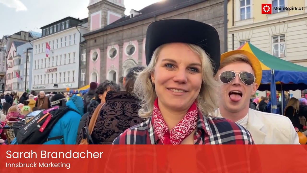Kunterbunter Faschingsdienstag in Innsbruck