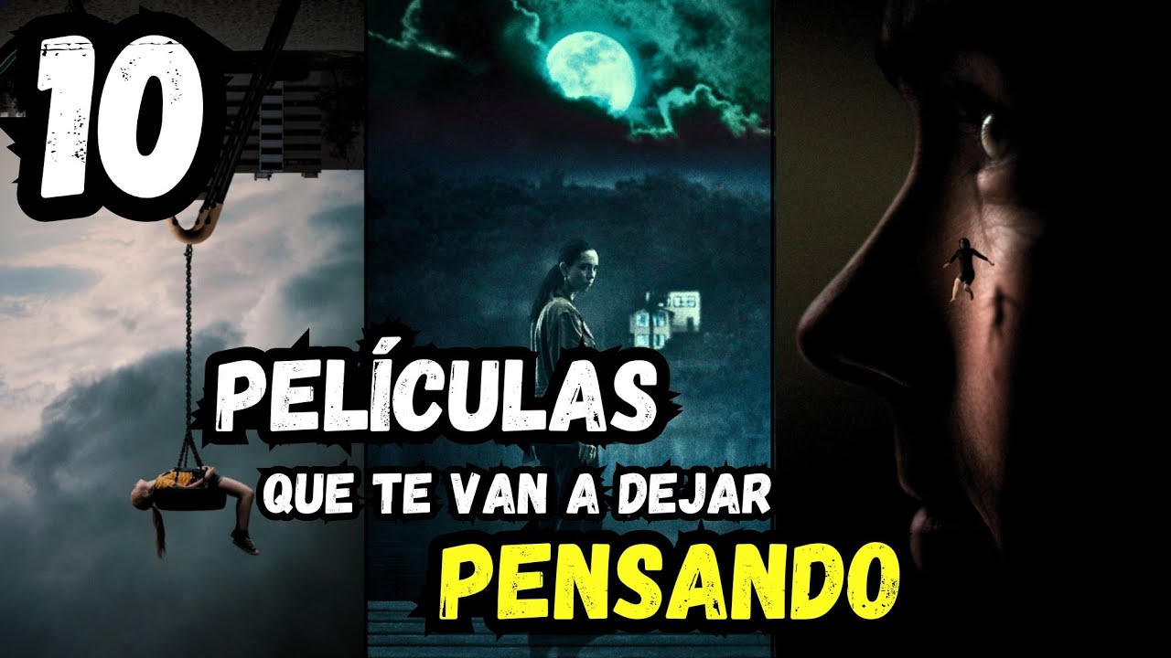 Top 10 Peliculas PSICOLOGICAS que te van a dejar PENSANDO