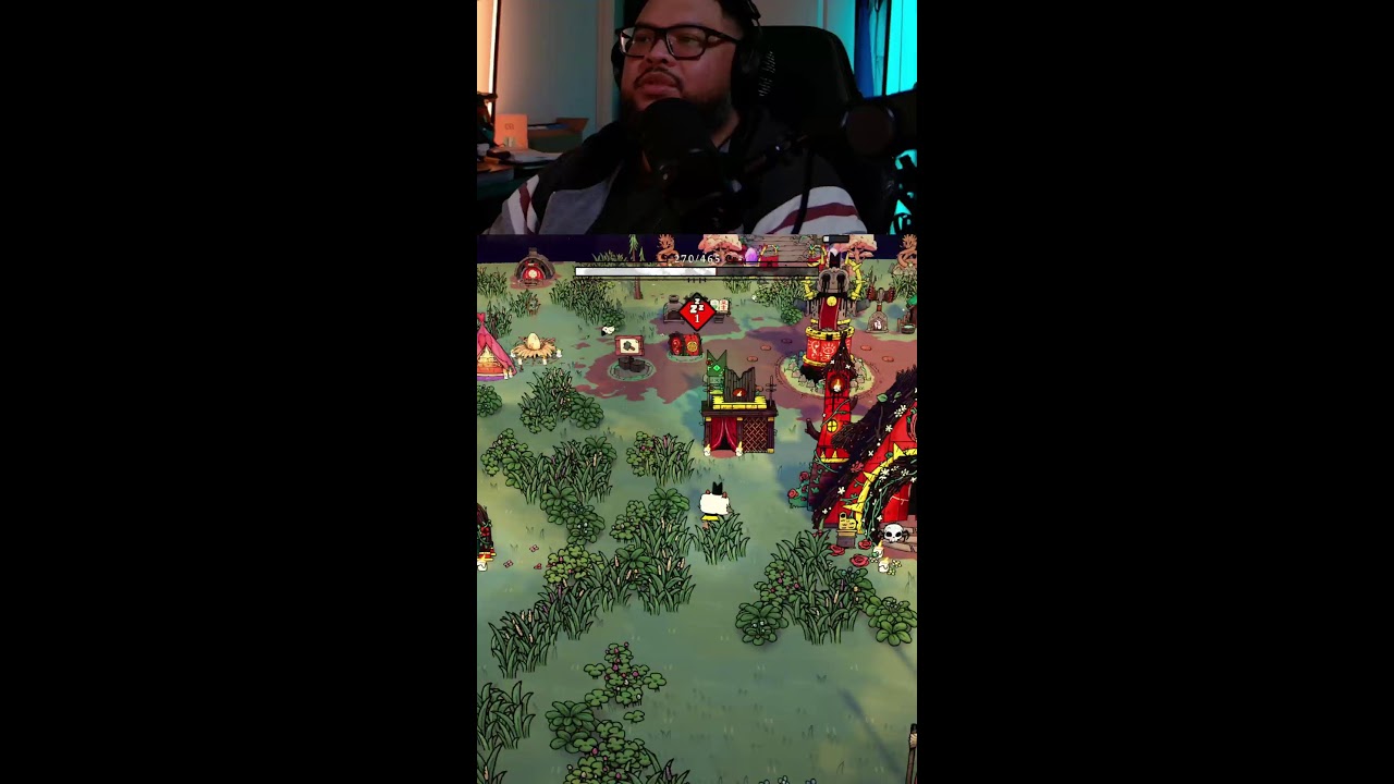 Cult of the Lamb: Late Night Crusades & Base Building 🐑 (vertical)
