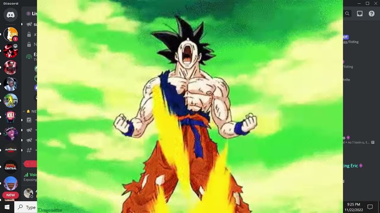 THIZZKID GOING SUPER SAIYAN ON LOOFY!! (OVERKILL) Discord Packing