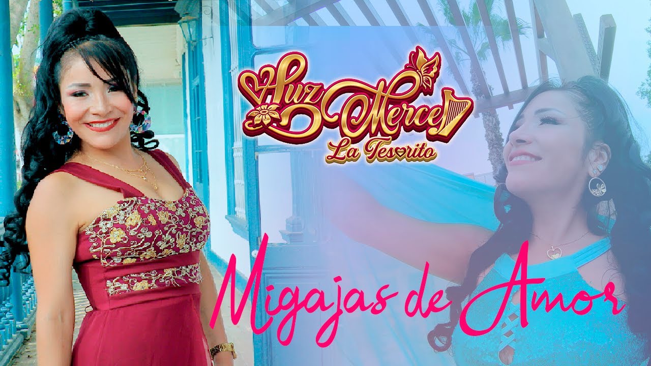 LUZ MERCED♫MIGAJAS DE AMOR♫VIDEO LIRYC  PRIMICIA 2020-2021-DANNY PRODUCCIONES 4k &trade;✔
