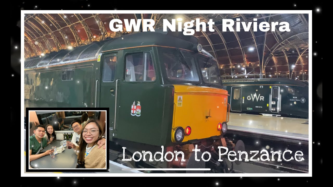 Travelling to Cornwall WITHOUT A CAR! | GWR Night Riviera + Lounge | Karenna's VLOGs