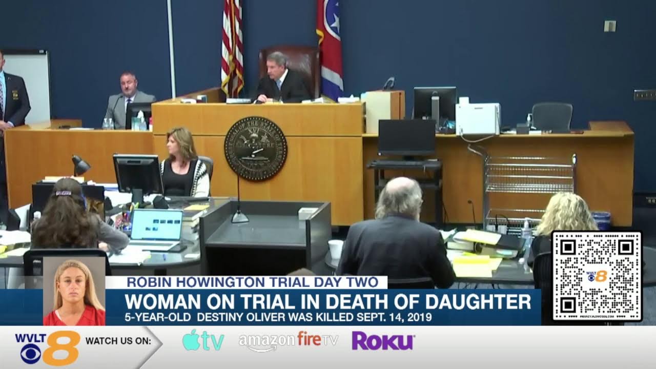 Day 2 Robin Howington trial accused of shooting death of her 5-year-old daughter afternoon session