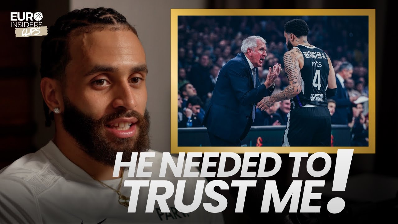 DUANE WASHINGTON JR. TALKS ABOUT ZELJKO OBRADOVIC & PARTIZAN