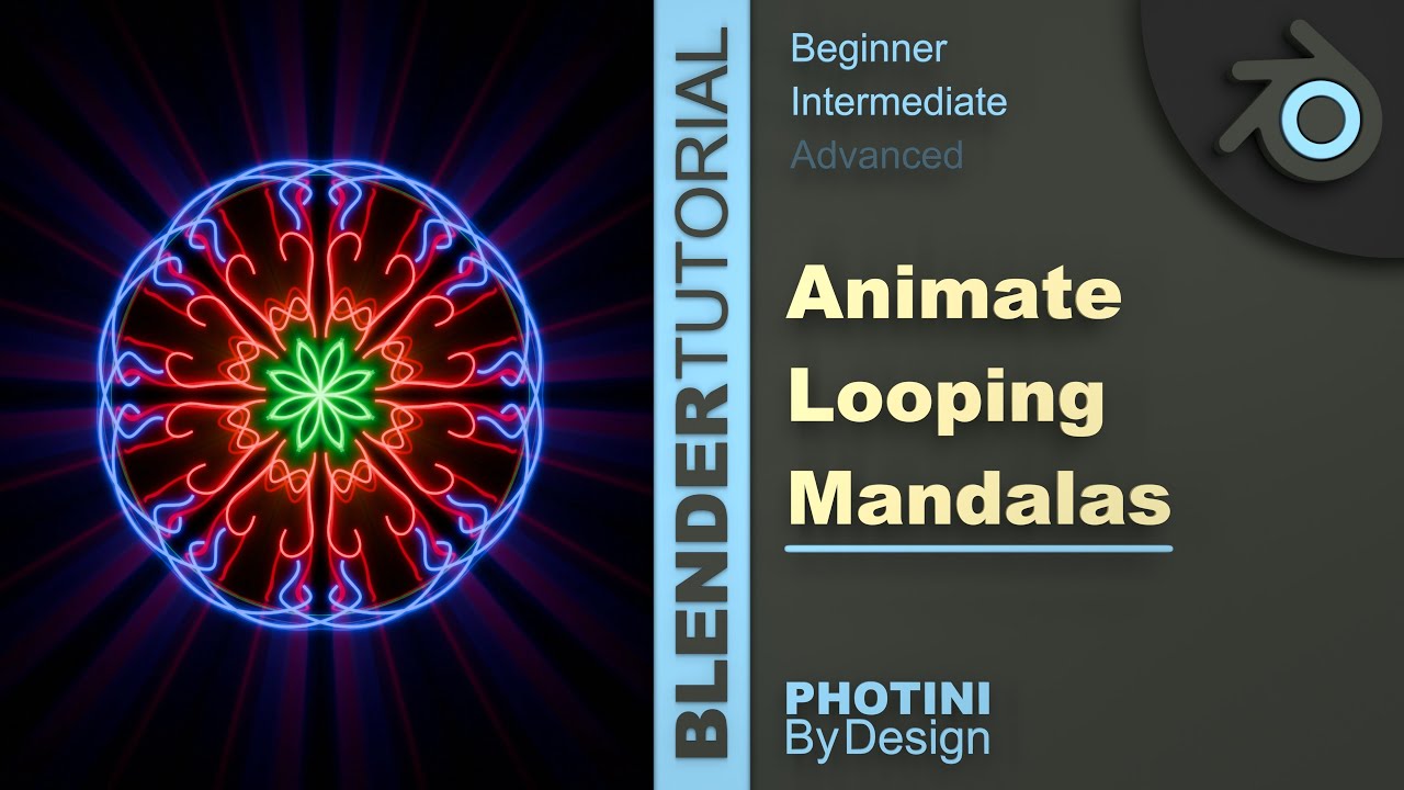 Mandala Loop - Blender Tutorial