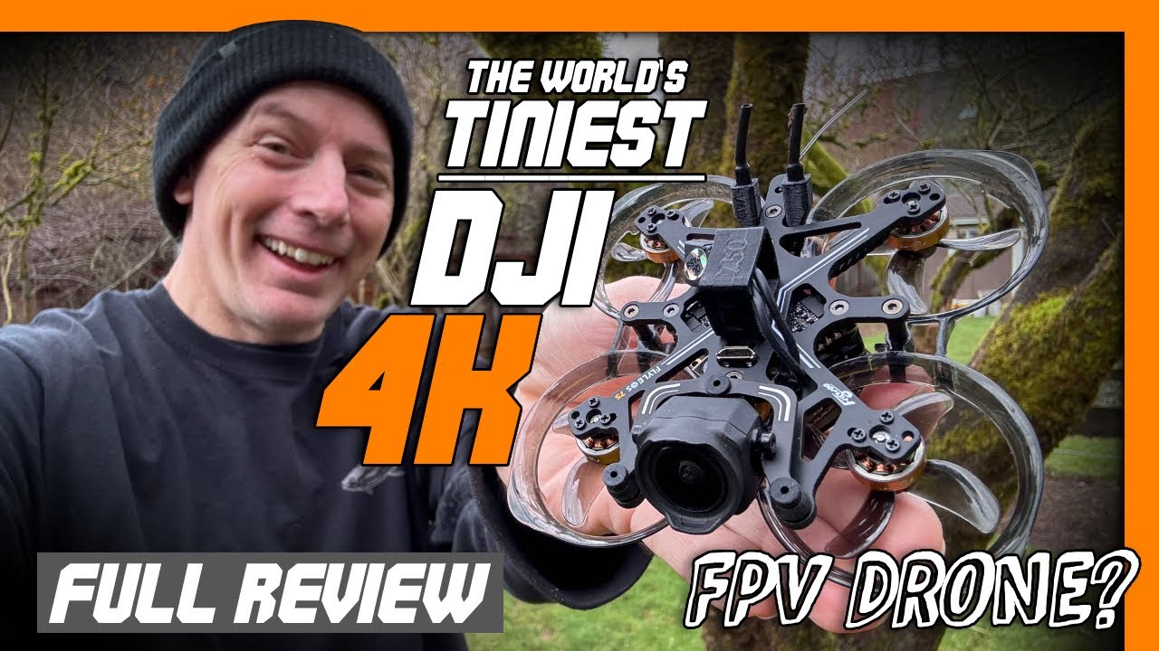 WORLD'S Tiniest DJI 4K Drone? - Flywoo Flylens 75 DJI 03 HD Fpv Drone - FULL REVIEW
