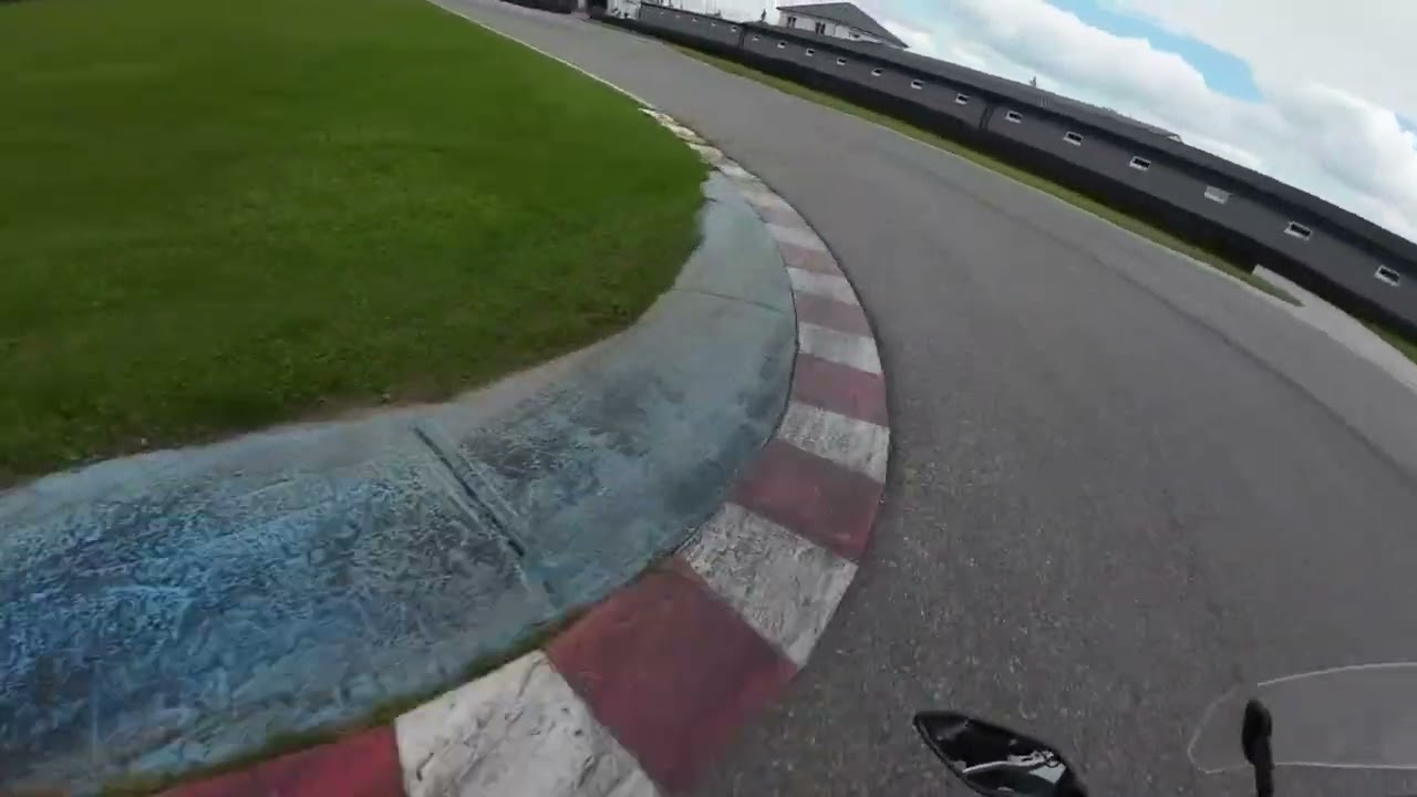 CfMoto 650GT on GoKart track “Dlhá” TRNAVA