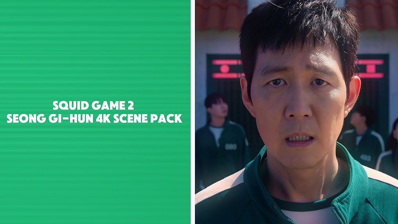 Squid Game 2 Seong Gi-hun (4k) scene pack