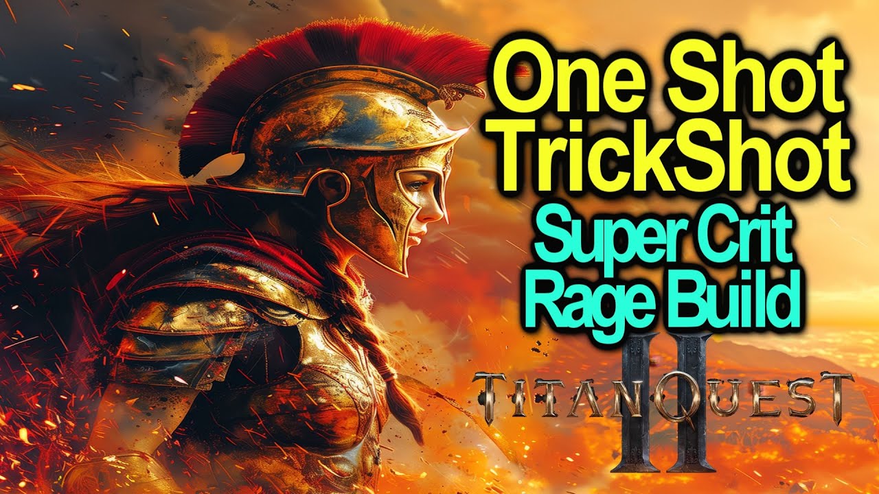 Сборка One Shot Trickshot Rage Super Crit | Обновление Northern Beach | Titan Quest 2 | Уровень Бога