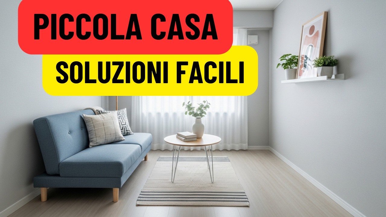 🏡✨ 10 consigli per far sembrare grande una casa piccola