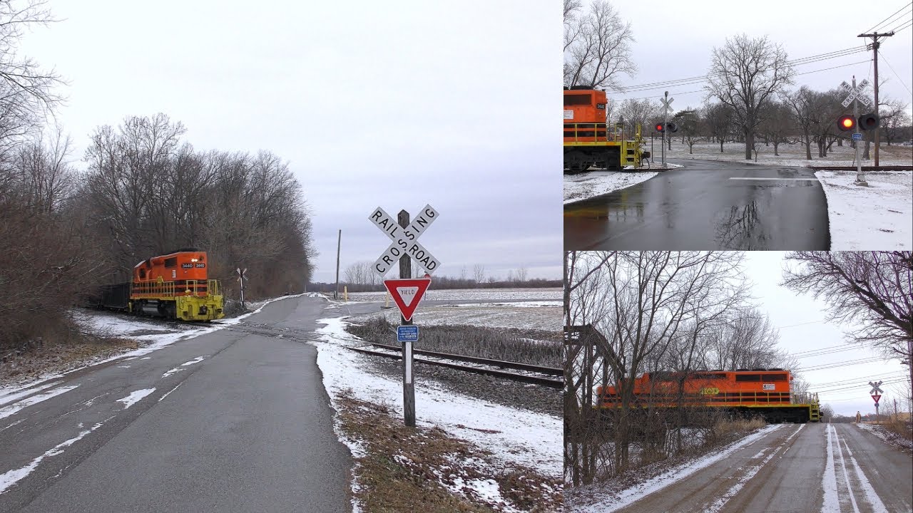 Short Chase of TPW 3440 between Clymers and Logansport, Indiana