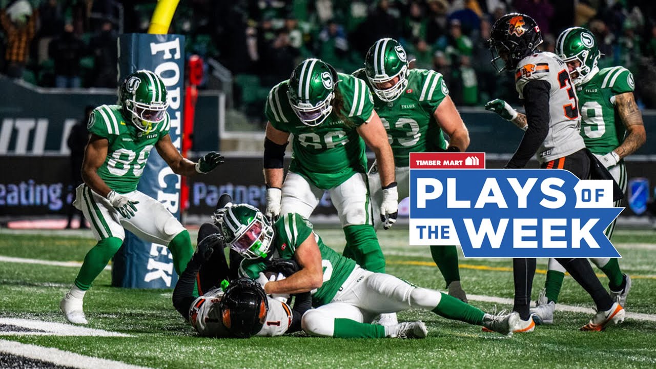 CFL Plays of the Week - Division Finals 2025