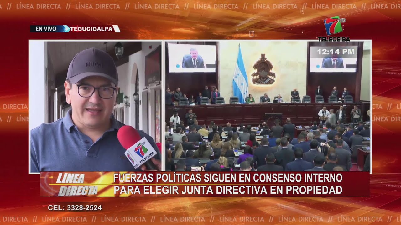 Fuerzas políticas siguen en consenso interno para elegir Junta Directiva en Propiedad